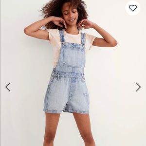 Madewell Corsica Short Overalls
